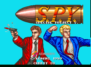 S.P.Y. - Special Project Y (World ver. N) Title Screen